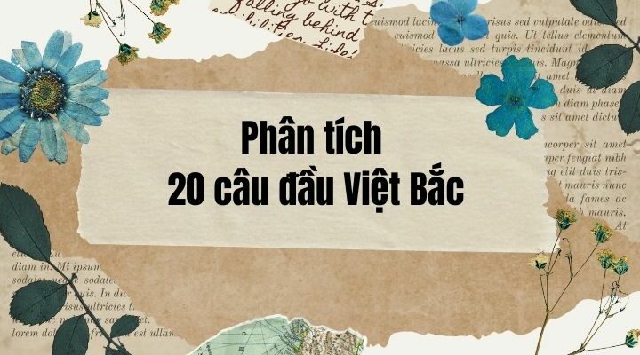 10+ Phân tích 20 câu đầu Việt Bắc (ngắn gọn)