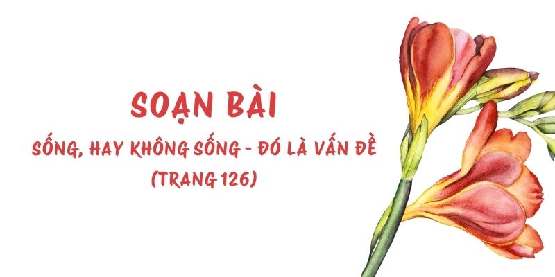 Soạn bài Sống, hay không sống – đó là vấn đề (trang 126) – Kết nối tri thức